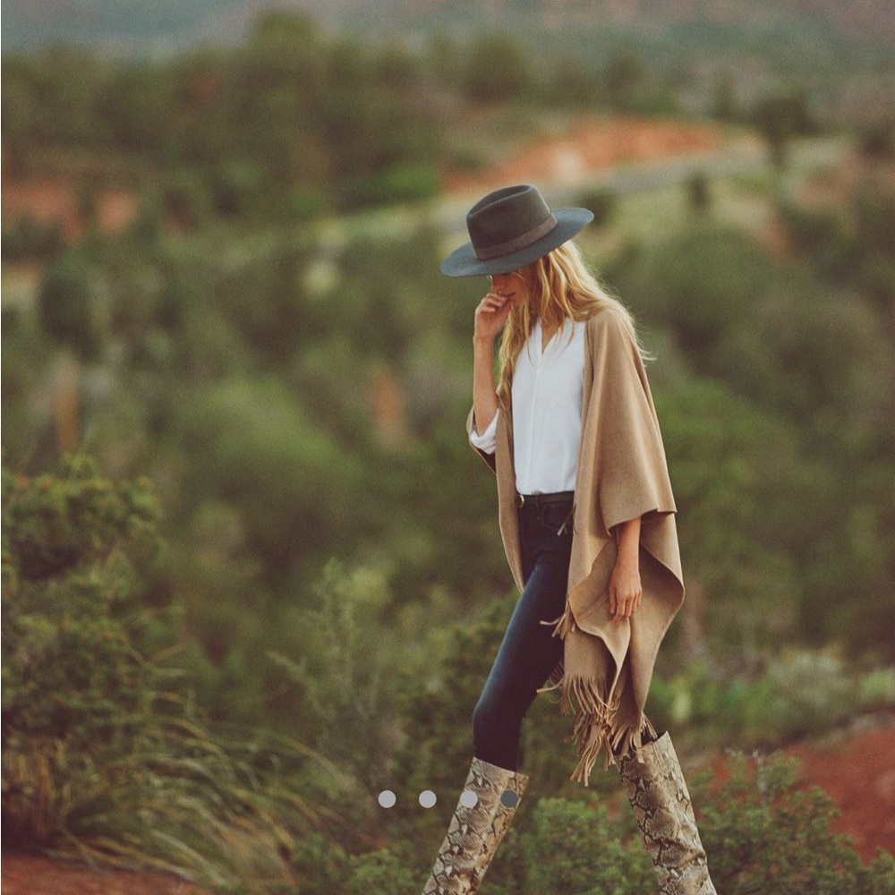 Faux Suede Poncho
Anthropologie
Originally $128